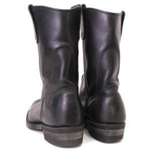 RED WING BLACK CHROME ペコスブーツ US8.5 ブラック