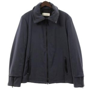 中綿 ジャケット ジップアップ イタリア製 グレー 48 国内正規 アウター