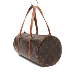 LOUIS VUITTON モノグラム パピヨン30 旧型 ハンドバッグ M51365 茶