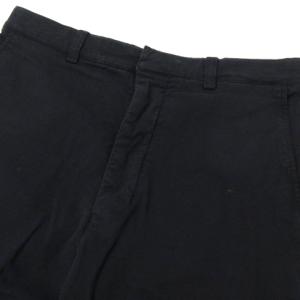 AMI Alexandre Mattiussi A18T617.810 オーバーサイズ キャロットフィット パンツ ネイビー