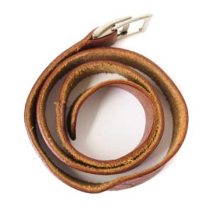 Martin Margiela 11 ベルト レザー ブラウン