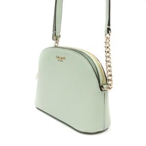 kate spade new york ショルダー バッグ ポーチ レザー グリーン