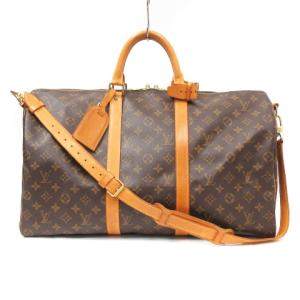 M41416 モノグラム キーポル バンドリエール 50 ボストンバッグ USA製 茶