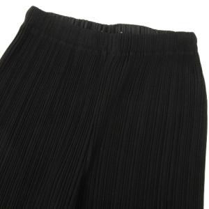 ISSEY MIYAKE 07SS プリーツパンツ イージー S ブラック