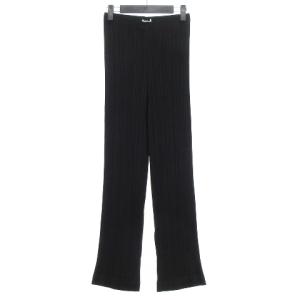 07AW プリーツパンツ イージー S ブラック