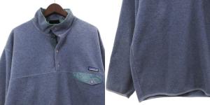 Patagonia 97年製 SYNCHILA スナップT フリース トレーナー USA製 ヴィンテージ ブルー