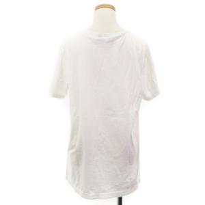 FENDI イタリア製 Tシャツ カットソー ロゴ プリント 半袖 40 ホワイト