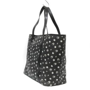 1PIU1UGUALE3 xlucien pellat-finet トートバッグ スカル柄 PVC レザー