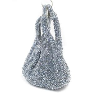 ANTEPRIMA ワイヤー ハンド バッグ スエード ブルー