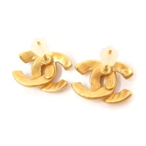 CHANEL 00T ココマーク ピアス ゴールド
