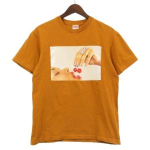 20SS Cherries Tee S BURNT ORANGE