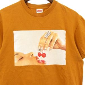 Supreme 20SS Cherries Tee S BURNT ORANGE
