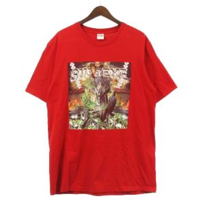 Supreme 20SS Dragon Tee L 赤