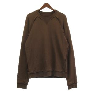 S30GU0054 18SS スウェット エルボーパッチ 46 茶