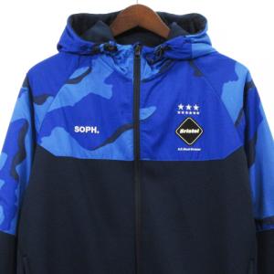 F.C.Real Bristol 良品 16AW VENTILATION HOODY パーカー 裏起毛 カモフラ FCRB-167017