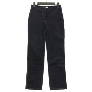 EMBROIDERED JEANS デニム パンツ ジーンズ 刺繍 ストレッチ イタリア製 インディゴブルー 38 ボトムス