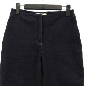 FENDI EMBROIDERED JEANS デニム パンツ ジーンズ 刺繍 ストレッチ イタリア製 インディゴブルー 38 ボトムス