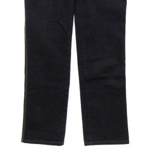 FENDI EMBROIDERED JEANS デニム パンツ ジーンズ 刺繍 ストレッチ イタリア製 インディゴブルー 38 ボトムス