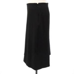 PRADA 台形スカート ひざ丈 イタリア製 ブラック 38 ボトムス