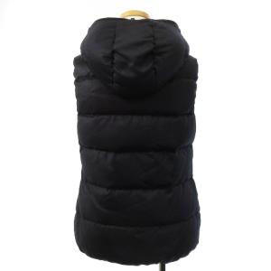 DUVETICA LANIFICIO FEBEDUE フェベデュエ ダウン ベスト フード ウール 紺 ネイビー 40 ECR16