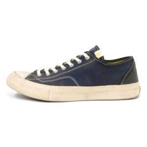 visvim SKAGWAY LO ローカット スニーカー シューズ キャンバス ネイビー US9