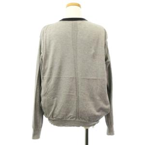 Drawer 16G クルーネック プルオーバー ニット カットソー 長袖 コットン 6513-105-0771 グレー 1 トップス