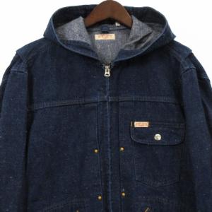 SUGAR CANE 東洋エンタープライズ Light ネップデニム パーカー ジャケット SC13502 インディゴブルー M アウター