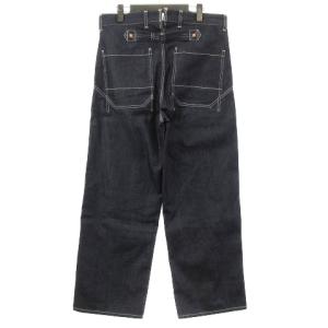 JUNYA WATANABE MAN AD2019 WE-P032 コムデギャルソン デニム パンツ ボタンフライ S インディゴブルー