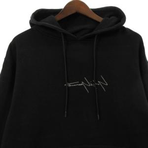 Yohji Yamamoto 17-18AW NEW ERA Logo Hoodie パーカー スウェット プルオーバー 反転ロゴ HK-T16-075