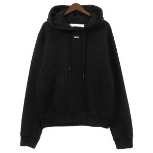 Off-White OMBB034E20FLE004 20AW STENCIL SLIM HOODIE L 黒