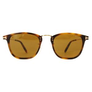 TOM FORD Beau TF672 53E サングラス ウェリントン べっ甲柄