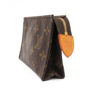 LOUIS VUITTON M47546 モノグラム ポッシュ トワレット 15 ポーチ ブラウン