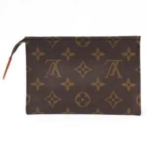 LOUIS VUITTON M47546 モノグラム ポッシュ トワレット 15 ポーチ ブラウン