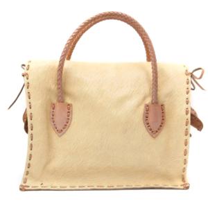 CARVING TRIBES マエストラM ハンド バッグ トート ハラコ レザー ピンク 鞄