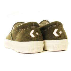 CONVERSE 22SS SKATEBOARDING CS SLIP-ON SK スリッポン スニーカー スエード 1SC853 オリーブ