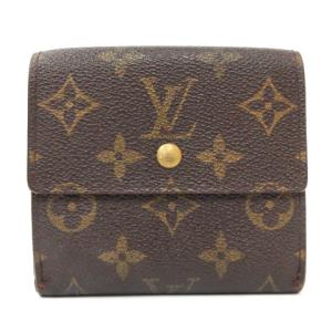 モノグラム ポルトモネ ビエ カルトクレディ Wホック 財布 二つ折り M61652 ブラウン