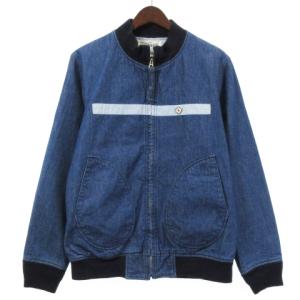 NEIGHBORHOOD 17SS TANKERS-D C-JKT デニム タンカース ジャケット ブルゾン クロス 171NYNH-JKM03 インディゴブルー