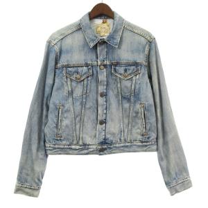 POLO RALPH LAUREN 21SS Polo Bear Denim Jacket デニムジャケット USED加工 M ブルー