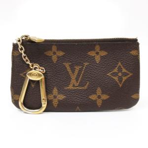 LOUIS VUITTON M62650 モノグラム ポシェット クレ コインケース 茶