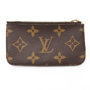 LOUIS VUITTON M62650 モノグラム ポシェット クレ コインケース 茶