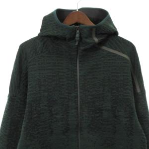 adidas ZNE PULSE KN HD パーカー ニット ジップアップ CE7849 グリーン トップス AA