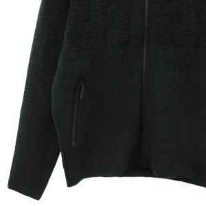 adidas ZNE PULSE KN HD パーカー ニット ジップアップ CE7849 グリーン トップス AA