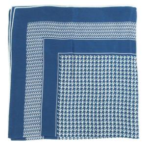 Christian Dior スカーフ シルク 100％ ブルー