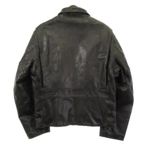 HARLEY DAVIDSON 80's ヴィンテージ シングルライダースジャケット 牛革 USA製 40 黒