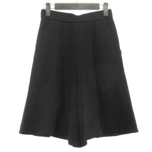 YVES SAINT LAURENT 90's ヴィンテージ キュロット パンツ ショート ウール ブラック 9