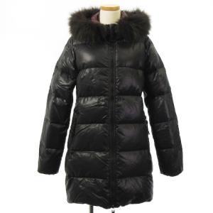 kappa ダウンコート フォックスファー 40 グレー