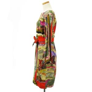 ETRO ワンピース 総柄 38 マルチカラー