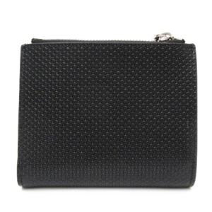 LACOSTE シャンタコクラシックス 二つ折り 札入れ 財布 レザー NF3803K ブラック