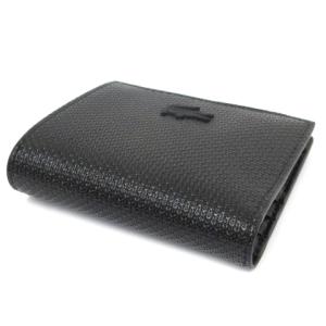 LACOSTE シャンタコクラシックス 二つ折り 札入れ 財布 レザー NF3803K ブラック