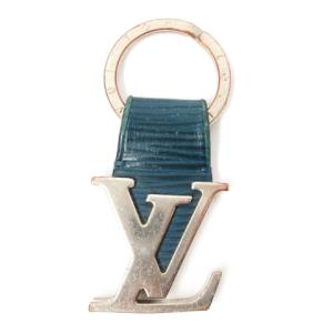 エピ ロゴ ポルトクレイニシアル LV キーホルダー イタリア製 M00021 ブルー AA